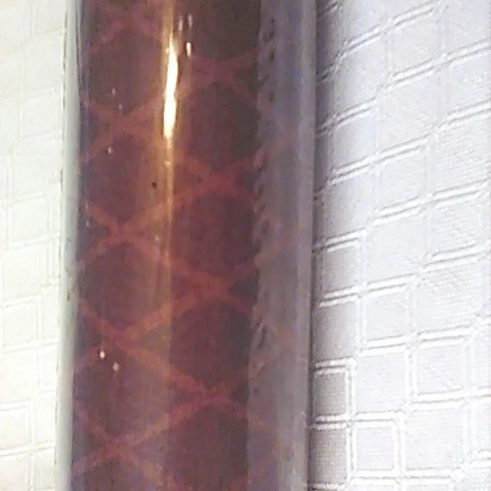 Wallpaper Sunworthy Burgundy Diamond Pattern One Double Roll Pre-Pasted Y2k